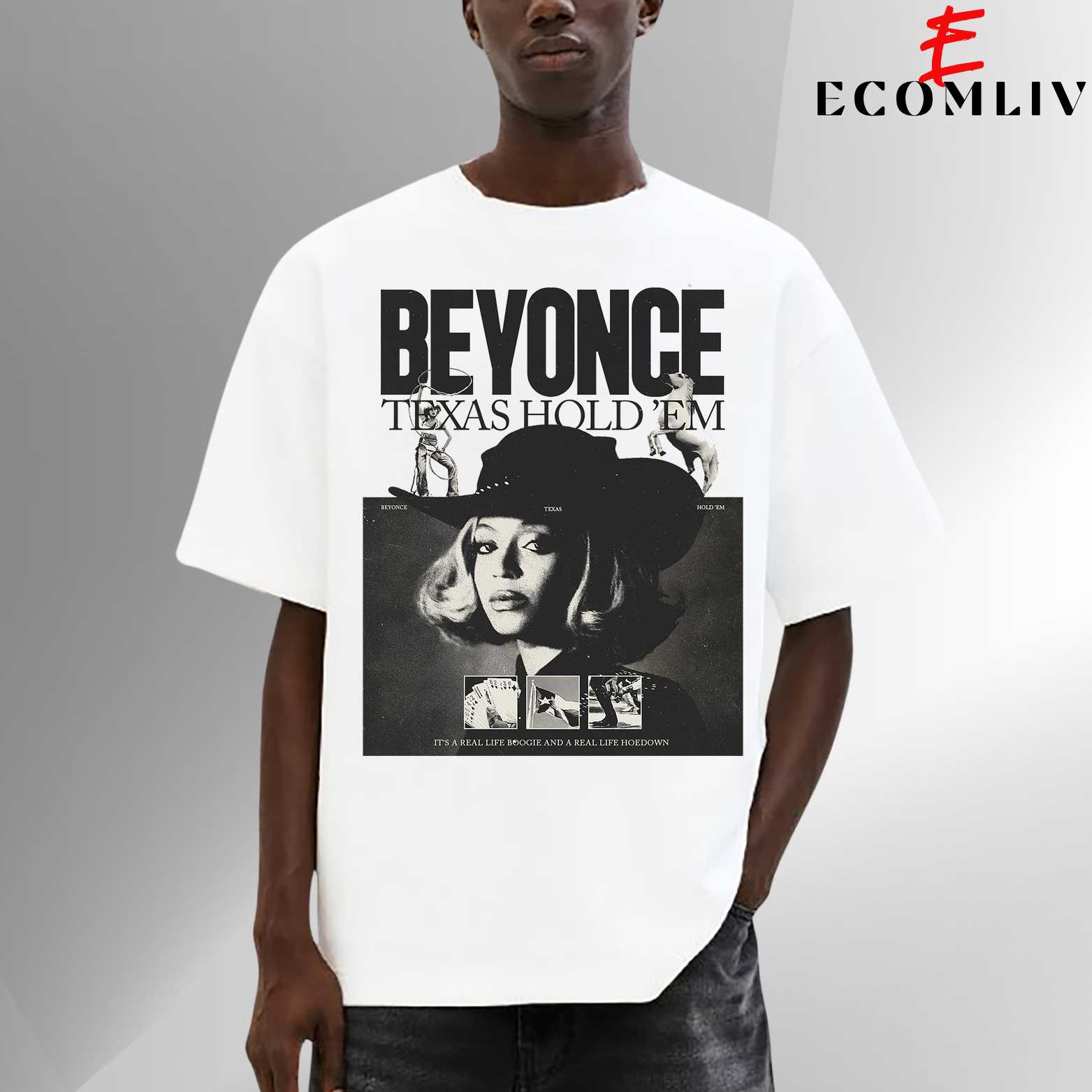 Beyoncé Texas Hold Em T Shirt, Unisex Country Tee, Streetwear Style